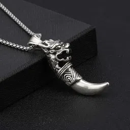 kazare Unisex Artificial Stone Studded Contemporary Pendant With Chain-picture-27