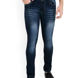 LINARIA Men Cotton Classic Low-Rise Slim Fit Heavy Fade Jeans-picture-29