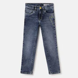 Blue Giraffe Boys Straight Fit Light Fade Stretchable Jeans-image-27