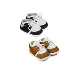 NESKA MODA Unisex Kids Pack Of 2 Lace Up Cotton Booties-picture-33