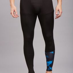 AESTHETIC NATION Colorblocked High Rise Tights-image-3