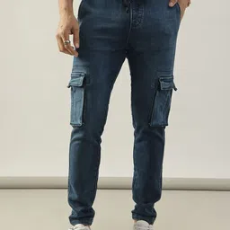 Code 61 Men Skinny Fit High-Rise Stretchable Jeans-image-79