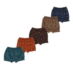 VIRUKSHAM Girls Pack of 5 Printed Cotton Hipster Briefs VH 505 Ramvi bloomer 0-6m-5p-image-3
