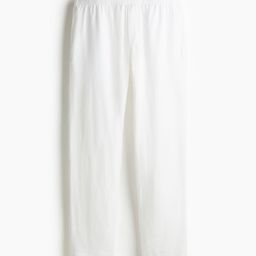 H&M Regular Fit Linen Trousers-picture-39