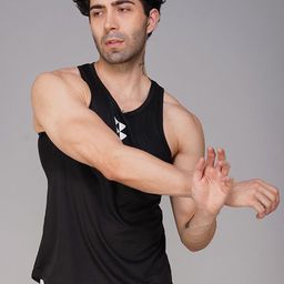 Brauch Scoop Neck Gym Vests M-VEST-LOGO-BLK-S-image-91