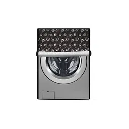 The Furnishing Tree Brown Plastic Washing Machine Cover-65