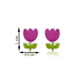 Nipura Floral Studs Earrings image 3