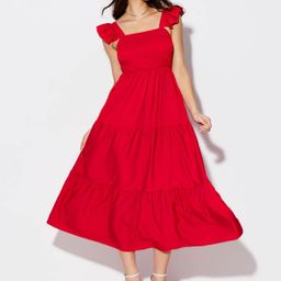 BUY NEW TREND Women Solid Smocked A-Line Maxi Dress-image-57