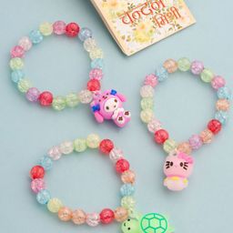 Kook N Keech Kids 3-Pcs Cartoon Design Rakhi Chandan & Mishri & Roli Chawal-7