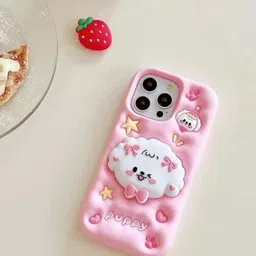 CASE CREATION Cartoon Characters Printed iPhone 13 Pro Bumper Case Mobile Accessories-38