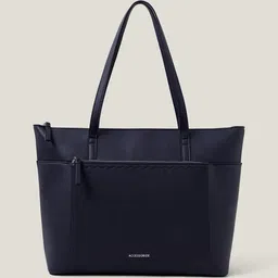 Accessorize PU Structured Handheld Bag with Tasselled image 1