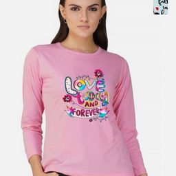 Metronaut Women Pack of 2 Bio Finish Graphic Printed Round Neck Cotton T-shirts-picture-7