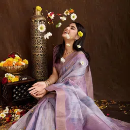 Mantrotsav Woven Design Zari Saree-picture-47