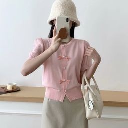 KPOP Round Neck Short Sleeves Top-image-90