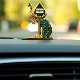 MAYIL VEL FOR CAR DASHBOARD Decorative Showpiece - 8.5 cm-image-47