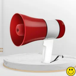 Handheld Megaphone with Siren, Microphone & Rechargeable for Outdoor EventsB328 Megaphone Portable Megaphone Siren Loudspeaker Function &Long Battery BackupA328 Outdoor PA System-picture-9