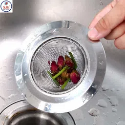 Bathroom Sink Stainless Steel Push Down Strainer-image-54
