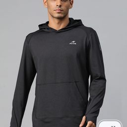 Alcis Men Solid Hooded Sweatshirt-picture-29