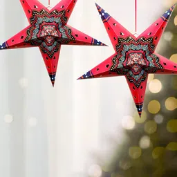 Special You Set Of 2 Star Hanging Festive Decor-24
