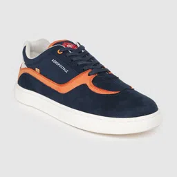 Aeropostale Men Perforated Detailing Colourblocked Sneakers-picture-19
