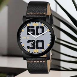 LOREM Men Dial & Straps Analogue Watch LR47-A image 1