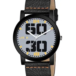 LOREM Men Dial & Straps Analogue Watch LR47-A image 2