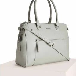 Forever Glam by Pantaloons Grey Medium Satchel Handbag-image-76