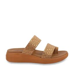 MediFeet Women's On-Trend Windsor Tan Toe Ring Wedges-image-78