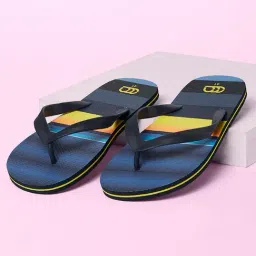 Ajile by Pantaloons Men's Navy Flip Flops-image-8