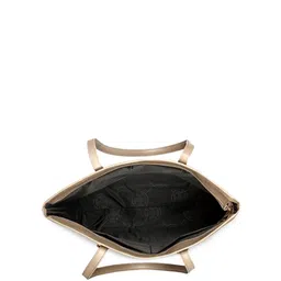 Toteteca PU Structured Shoulder Bag with Cut Work image 4