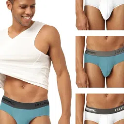 Freecultr Multi Comfort Fit Briefs - Pack of 4-image-0