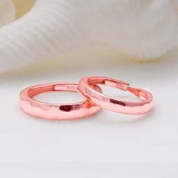 GIVA 92.5 Sterling Silver Partners in Fun Couple Rings-image-28