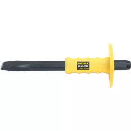 Sitesafe 25X305mm Contractor Flat Cold Chisel with Hand Guard SSF5051210K-22