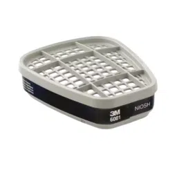 3M Organic Vapor Cartridge for Face Mask Grey, 6001 (Pack of 5)-19