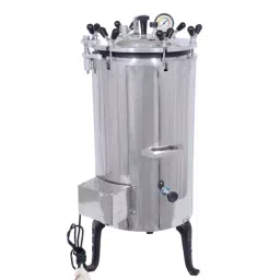 Sisco India 54L Storage 10-20 Psi Economy Vertical Autoclave-30