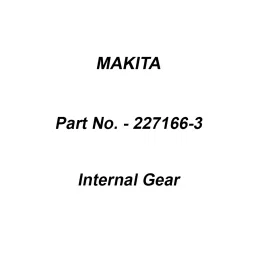 Makita Internal Gear Size 69 mm Suitable For DPT353, Part No 227166-3-image-48