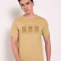 7 Alt by Pantaloons Men Typography Applique T-shirt-image-97