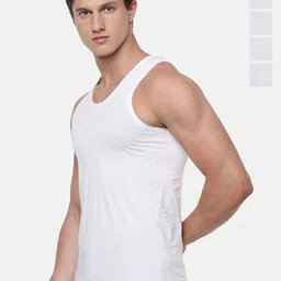 CAVENDERS Men Pack Of 5 Pure Cotton Undershirt Vests White Premium quality Dno-v541st-image-90
