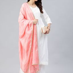 swatika Embroidered Dupatta with Sequinned image 2