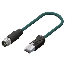 RS PRO Straight Male M12 to Male RJ45 Ethernet Cable 500 mm, 2080549-image-94