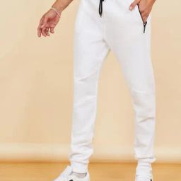 Styli Pique Slim Fit Jogger with Zip Pocket Detail-image-48