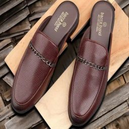 Bacca Bucci Men's MOROCCO Brown Mule Shoes-image-15