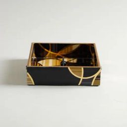 Home4U Brizo Printed Multicolor Bamboo Napkin Holder-image-99