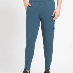 Adidas Turquoise Regular Fit Joggers-image-43