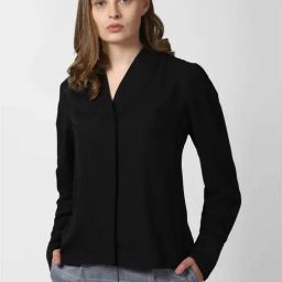 Van Heusen Black Regular Fit Formal Shirt-image-51