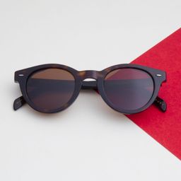 Ted Smith Unisex Round Sunglasses with Polarised Lens-33