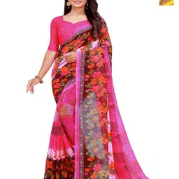 Moda Rapido Pure Georgette Saree-image-37