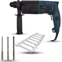 Hillgrove Chuck Size 20 mm Hammer Impact Drill kit with 3 Bits 750 W, HGCM735M1-picture-5