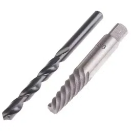 RS PRO 2 piece Steel Screw Extractor Model No 7798849-23
