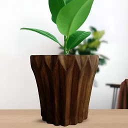 LASAKI Flory Brown Antique Ceramic Planters-image-87